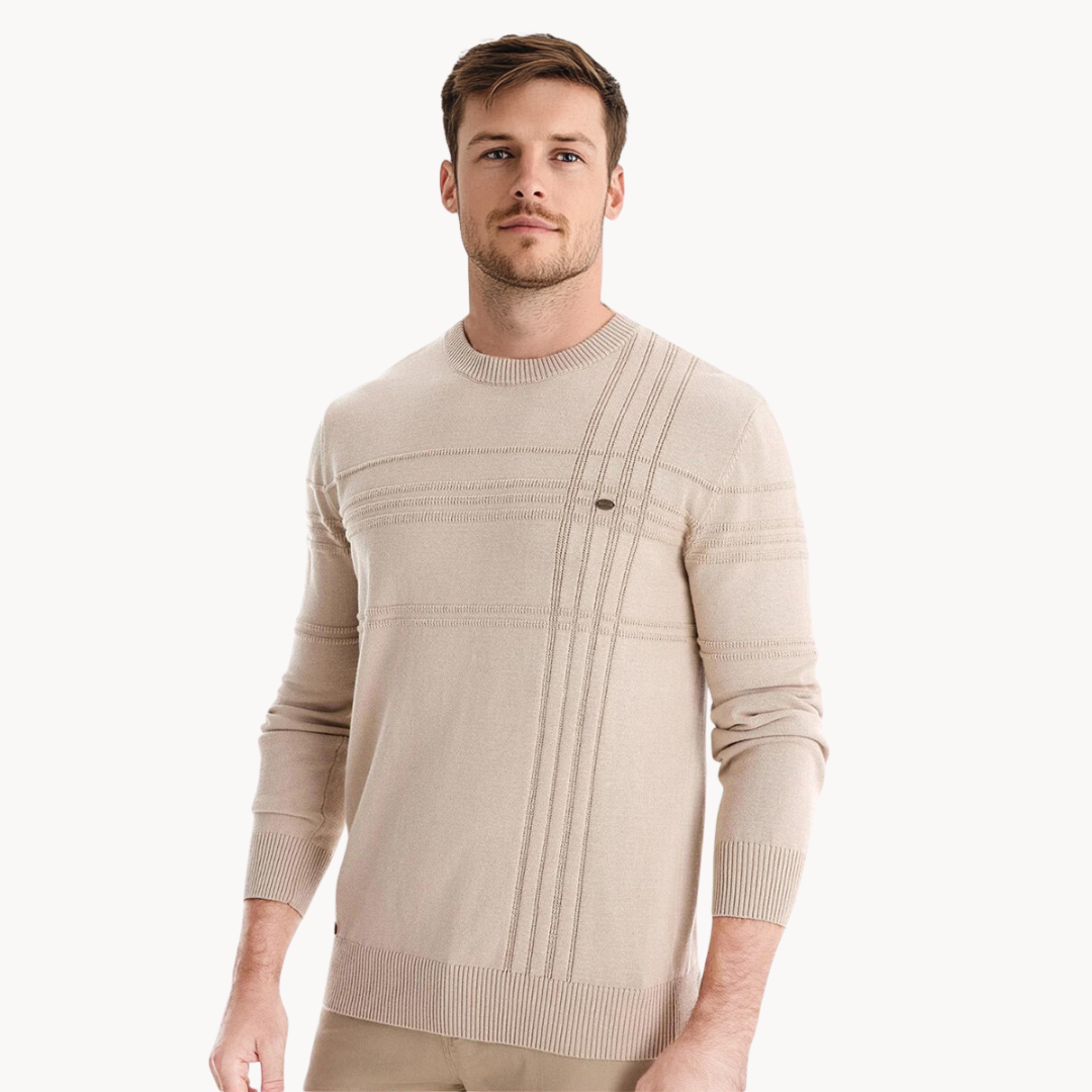 Van Tilburgh™ | Pull homme à carreaux