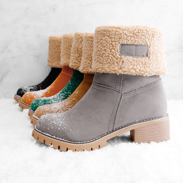 Luisa™ – Stijlvolle warme leren snowboots